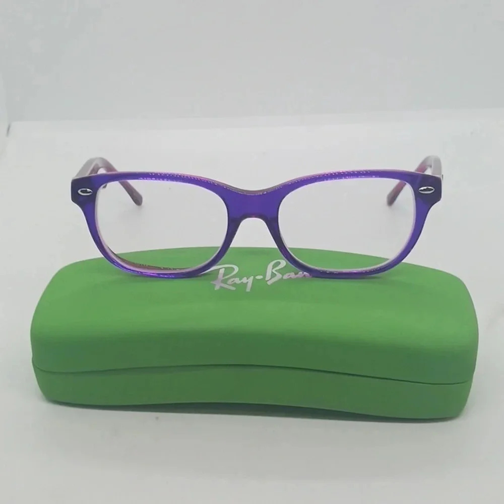 NWT RX-ABLE RAY-BAN KIDS EYEGLASS FRAMES RB1555 PURPLE